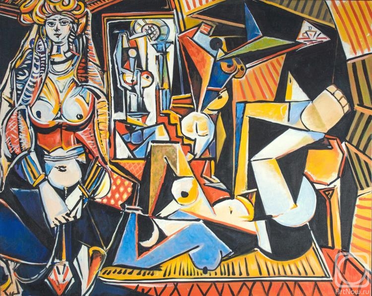 Mescheriakov Pavel. Algerian Women (Picasso)