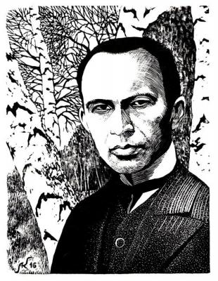 Portrait of S. Rachmaninov. Kofanov Alexey