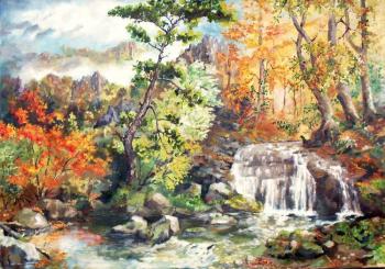 Autumn in the mountains of Sikhote-Alin. Denisov Vladimir