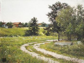 Simonovsky landscape. Evgrafov Sergey