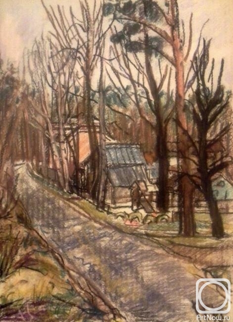 Karaceva Galina. Akhuny, Michurin Street. April 9