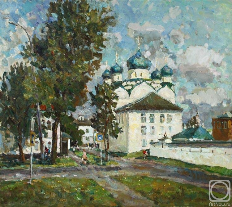 Zhukova Juliya. The walls of the Monastery of the Epiphany in Uglich