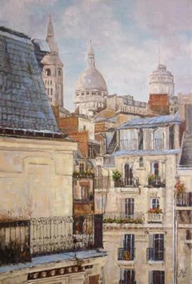 Parisian balconies. Shahramanyan Vagan