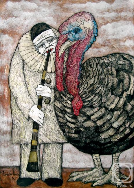 Fedorova Anna. Two friends