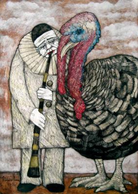 Two friends. Fedorova Anna