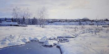 Winter stream. Volya Alexander