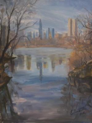 Картина «Нью-Йорк. Весна»