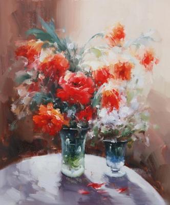 Bouquet on the table. Solovyov Vasily