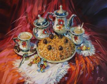The tea party. Rogozina Svetlana