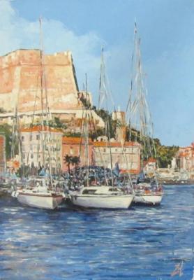 Corsica. Yachts in the port. Shahramanyan Vagan