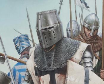 A fragment of the picture "Crusaders"