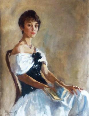 portrait of Valeria. Ivanov Yuri