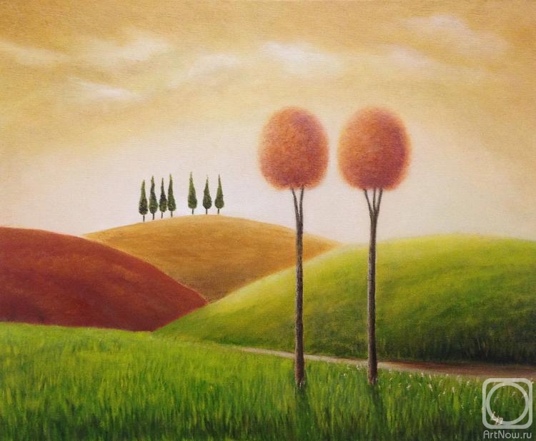 Dmitrienko Liudmila. Italian landscape