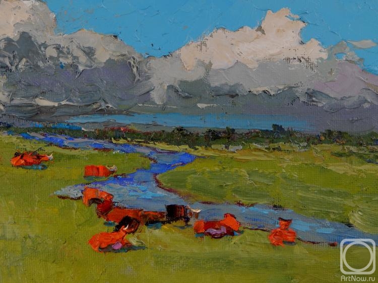 Golovchenko Alexey. On the meadow (fragment)