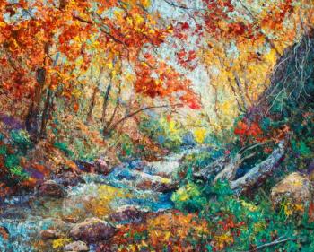 Autumn creek. Hitkova Lyubov
