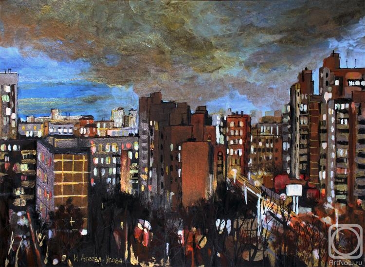 Ageeva-Usova Irina. City lights