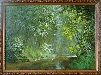Stream in the forest. Mohov Alexandr