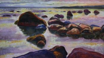 Evening. Boulders. Smolyatchkovo