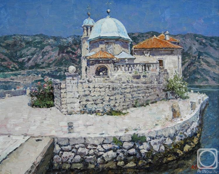 Soldatenko Andrey. temple on the island