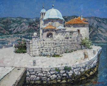 temple on the island (A Picture Of Montenegro Buy). Soldatenko Andrey