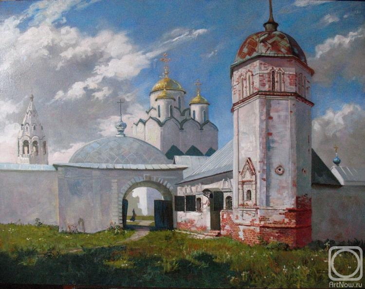 Strezhbetskaya Tatjana Strezhbetskaya. The eastern gate of the Intercession Monastery. Suzdal