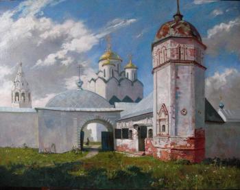 The eastern gate of the Intercession Monastery. Suzdal