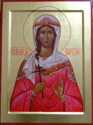St. Great Martyr Barbara (). Popov Sergey