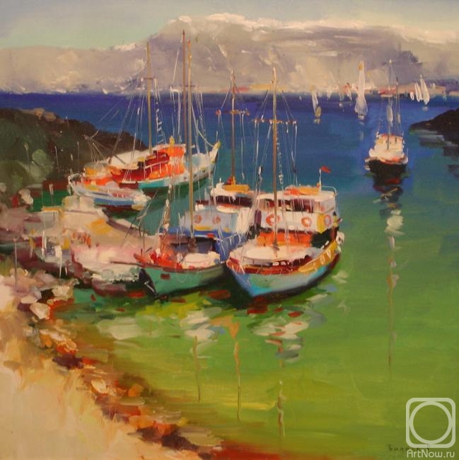 Bilyaev Roman. On the pier