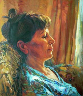 Portrait of my wife. Semenov Yuriy