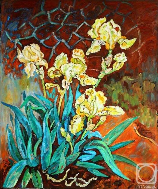 Krasovskaya Tatyana. Yellow irises