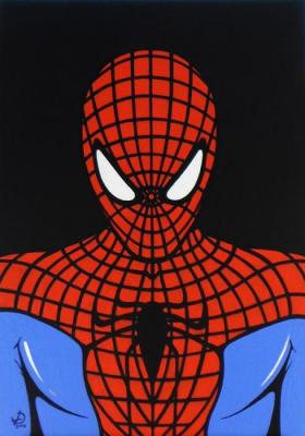 Portrait of Spiderman (Peterparker). Isaev Roman