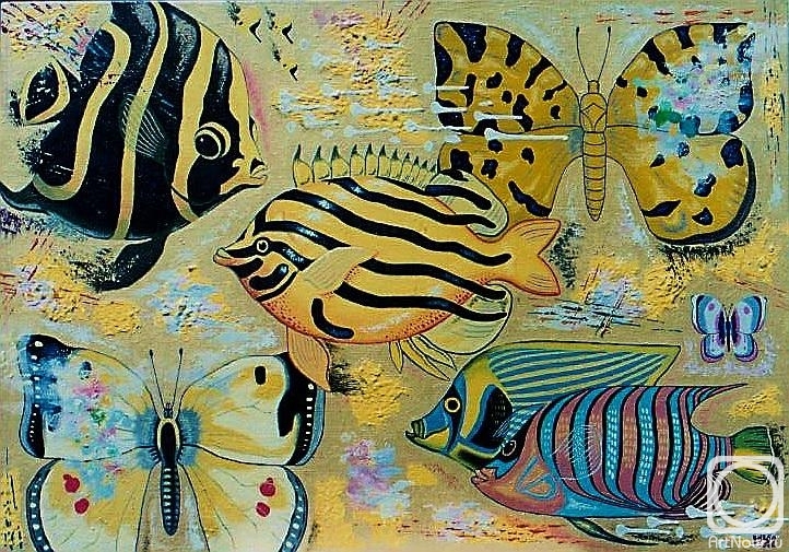 Marchenko Vladimir. Butterflies and fish