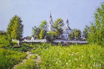 Summer day. Monastery. Volya Alexander