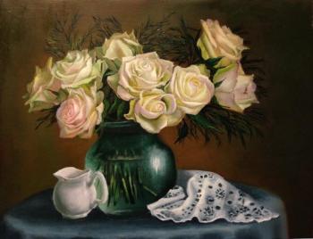 Kogay Zhanna Anatolievna. Still life with roses