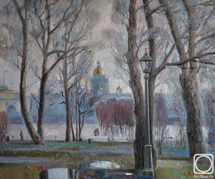 Makarov Anton. Early spring in St. Petersburg