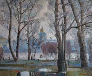 Early spring in St. Petersburg