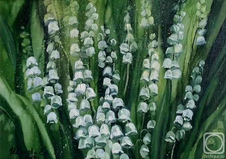 Shakhov Elena. Lilies of the valley