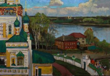 View of the Volga River. Polyakov Arkady