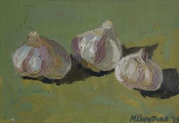 Garlic. From series "Vegetable stew". Sirotina Marina