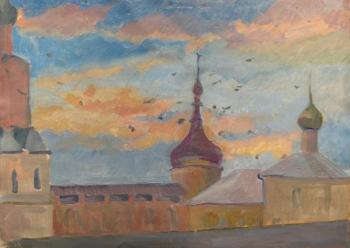 Evening over the Rostov Kremlin (etude). Sirotina Marina