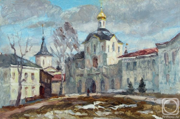 Volfson Pavel. Varnitsa. On the territory of the monastery (etude)