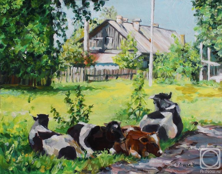 Ageeva-Usova Irina. Waiting for the shepherd