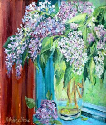 Purple mood (Lilacs Branch). Ageeva-Usova Irina