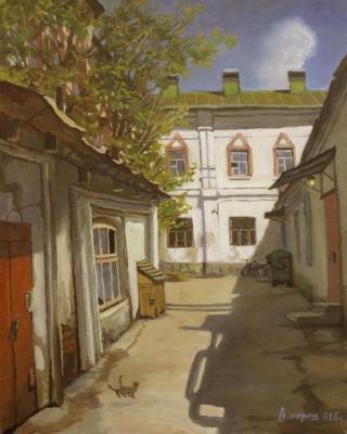 Paroshin Vladimir Arkadievich. Yard in the Khokhlovsky lane