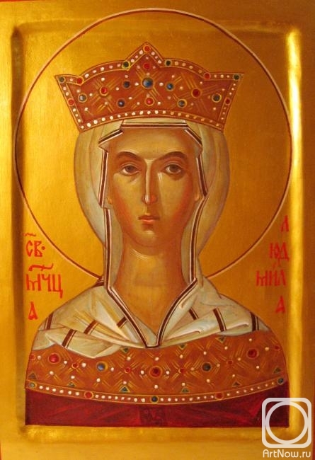 Kutkovoy Victor. Holy Martyr Princess Ludmila of Bohemia