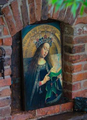 Virgin from Ghent Altarpiece. Sergeev Sergey
