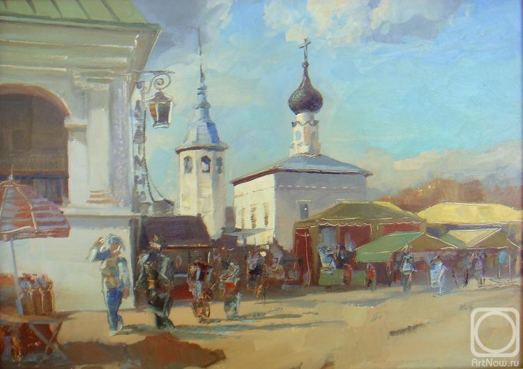 Plotnikov Alexander. Fair in Suzdal