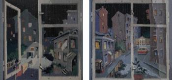 diptych from the "WINDOW" series