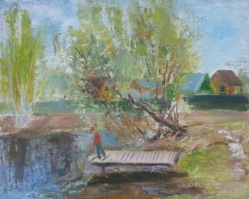 Run a rod in the Pond (). Chernov Alexey