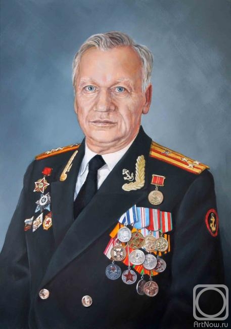 Fisenko Saveli. Portrait of an Officer